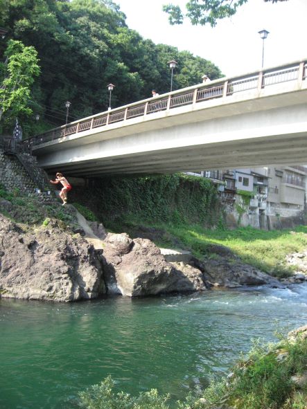 とびこみ挑戦　吉田川