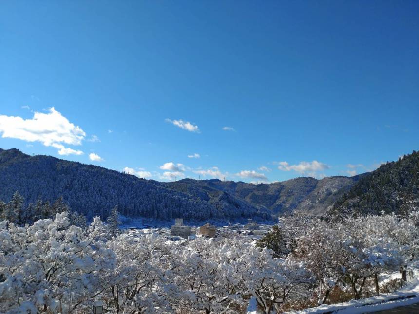 大晦日 in 白銀の郡上八幡